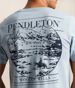 Tops|Graphic T-Shirts | Pendleton High Country Rider T-Shirt Vintage Denim