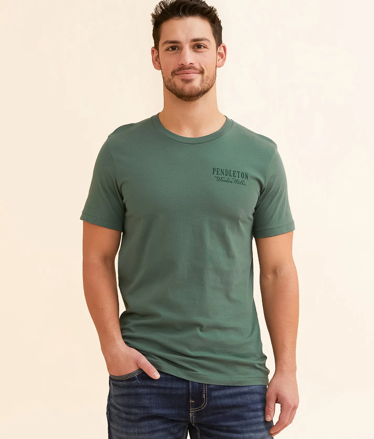 Pendleton Highland Peak Logo T-Shirt Pine Sale