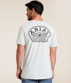 Ariat Highland Sundowner T-Shirt Oatmeal Heather Online