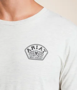 Ariat Highland Sundowner T-Shirt Oatmeal Heather Online