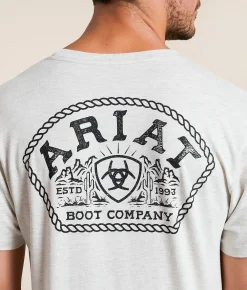 Ariat Highland Sundowner T-Shirt Oatmeal Heather Online