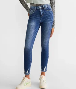 Flying Monkey High-Rise Ankle Skinny Stretch Jean Pampered Discount