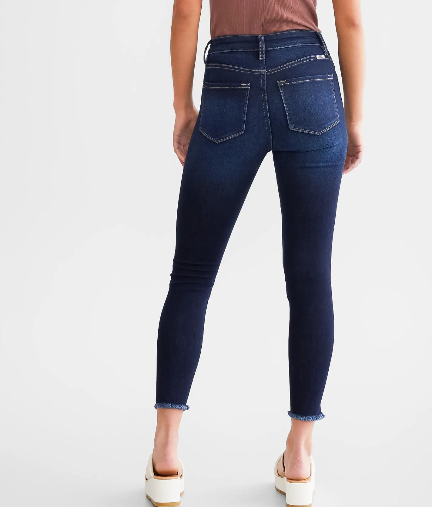 Jeans|Bottoms | KanCan High Rise Ankle Skinny Stretch Jean Dark