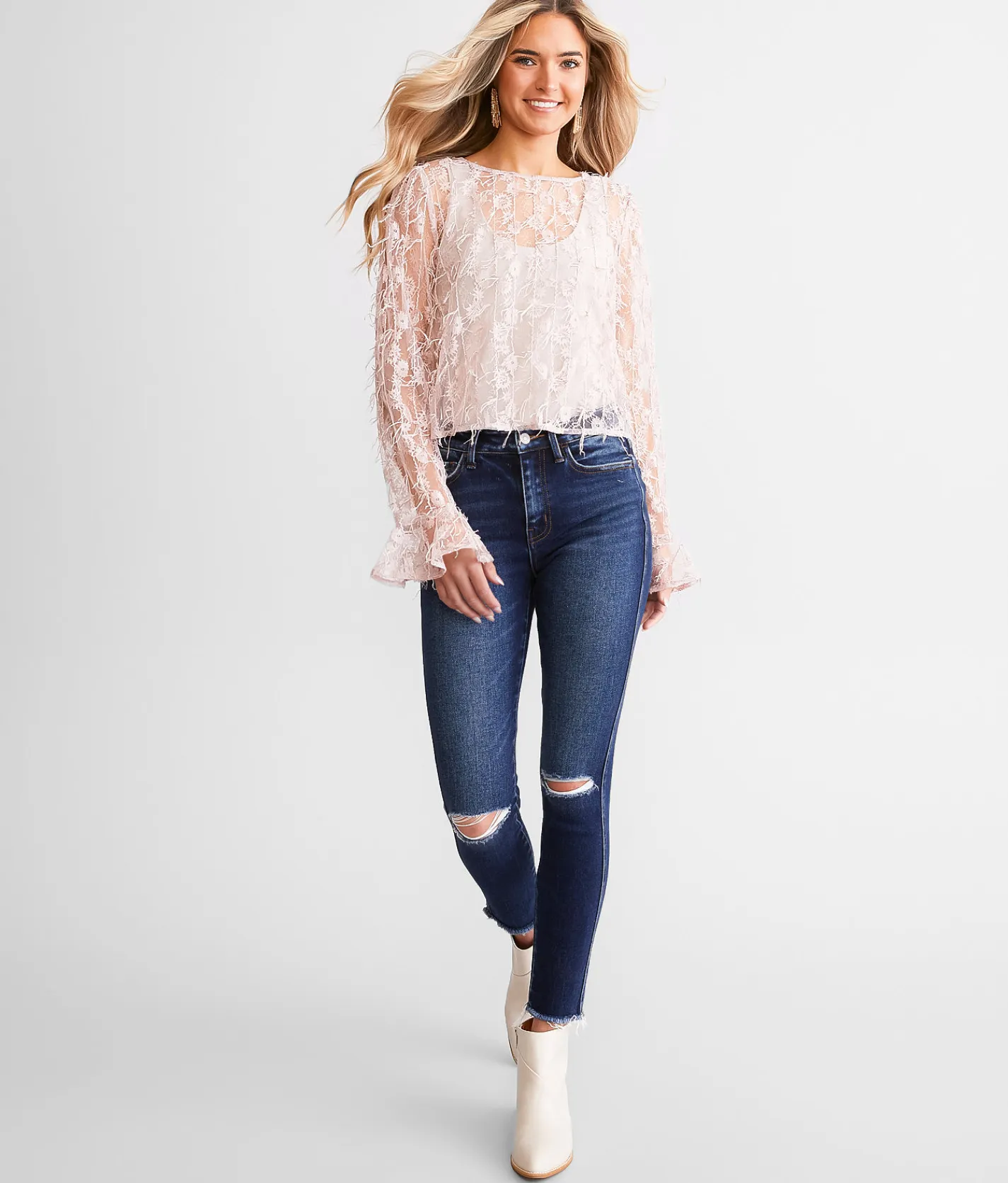 Jeans|Bottoms | Flying Monkey High Rise Ankle Skinny Stretch Jean Compatible