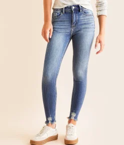 KanCan Signature High Rise Ankle Skinny Stretch Jean Alice Clearance