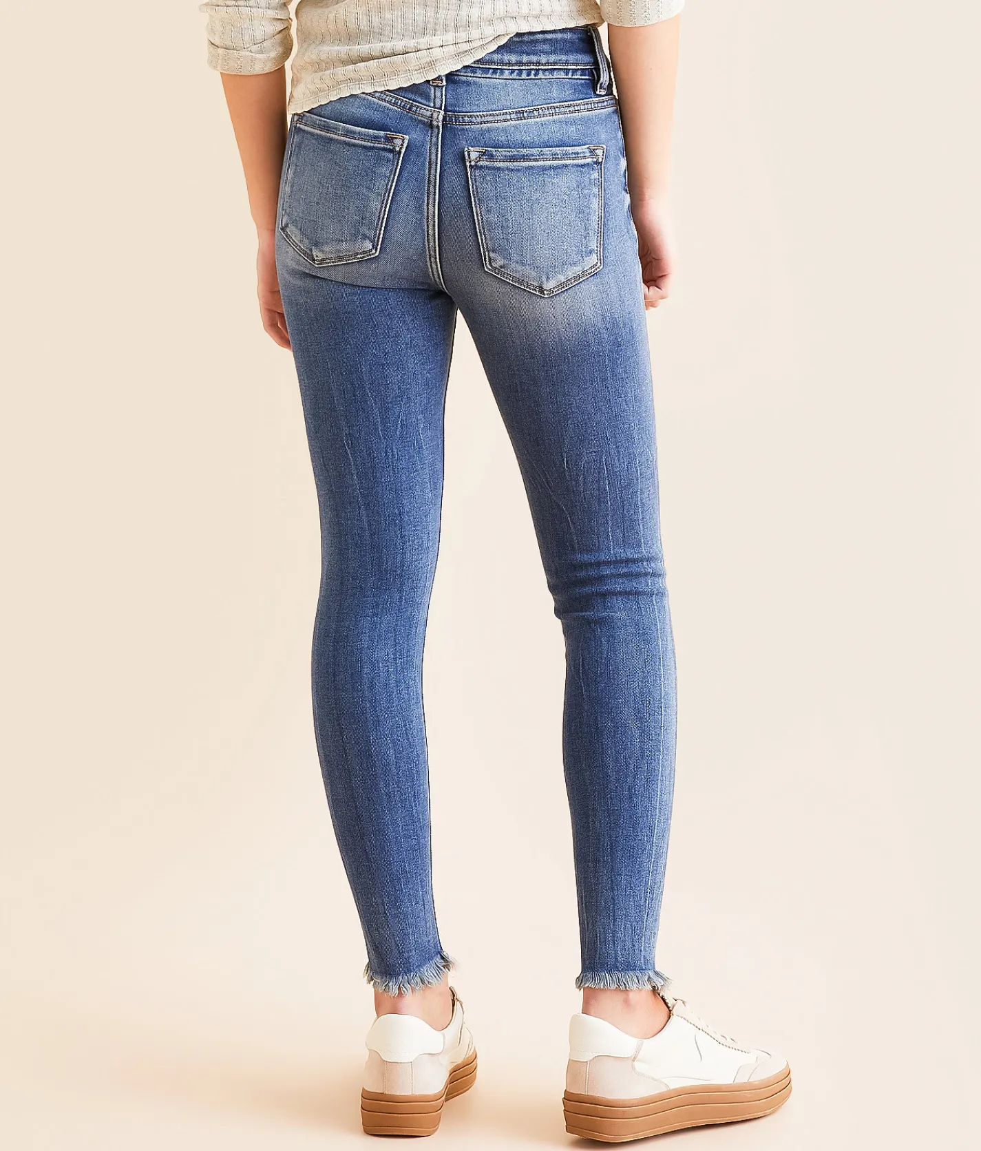 KanCan Signature High Rise Ankle Skinny Stretch Jean Alice Clearance