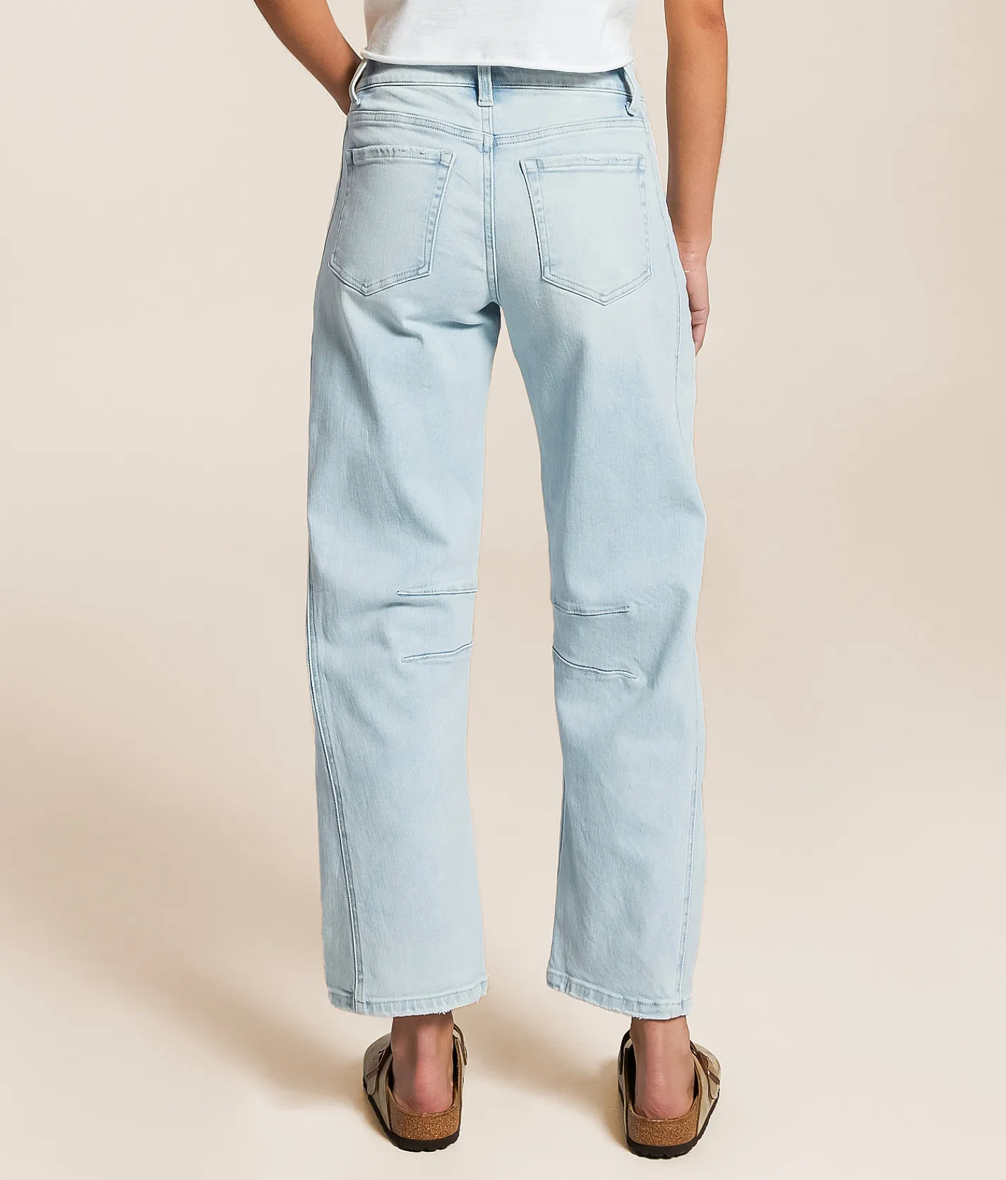 Jeans|Bottoms | Flying Monkey High Rise Barrel Stretch Jean Northern Lights