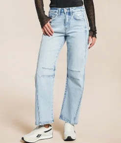 Flying Monkey High Rise Barrel Stretch Jean Jovial Sale