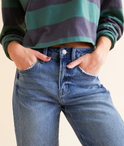 Jeans|Bottoms | Flying Monkey High Rise Barrel Stretch Jean Gleam