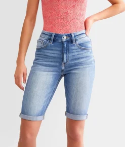 Bottoms|Shorts | KanCan Signature High Rise Bermuda Stretch Short Alexa