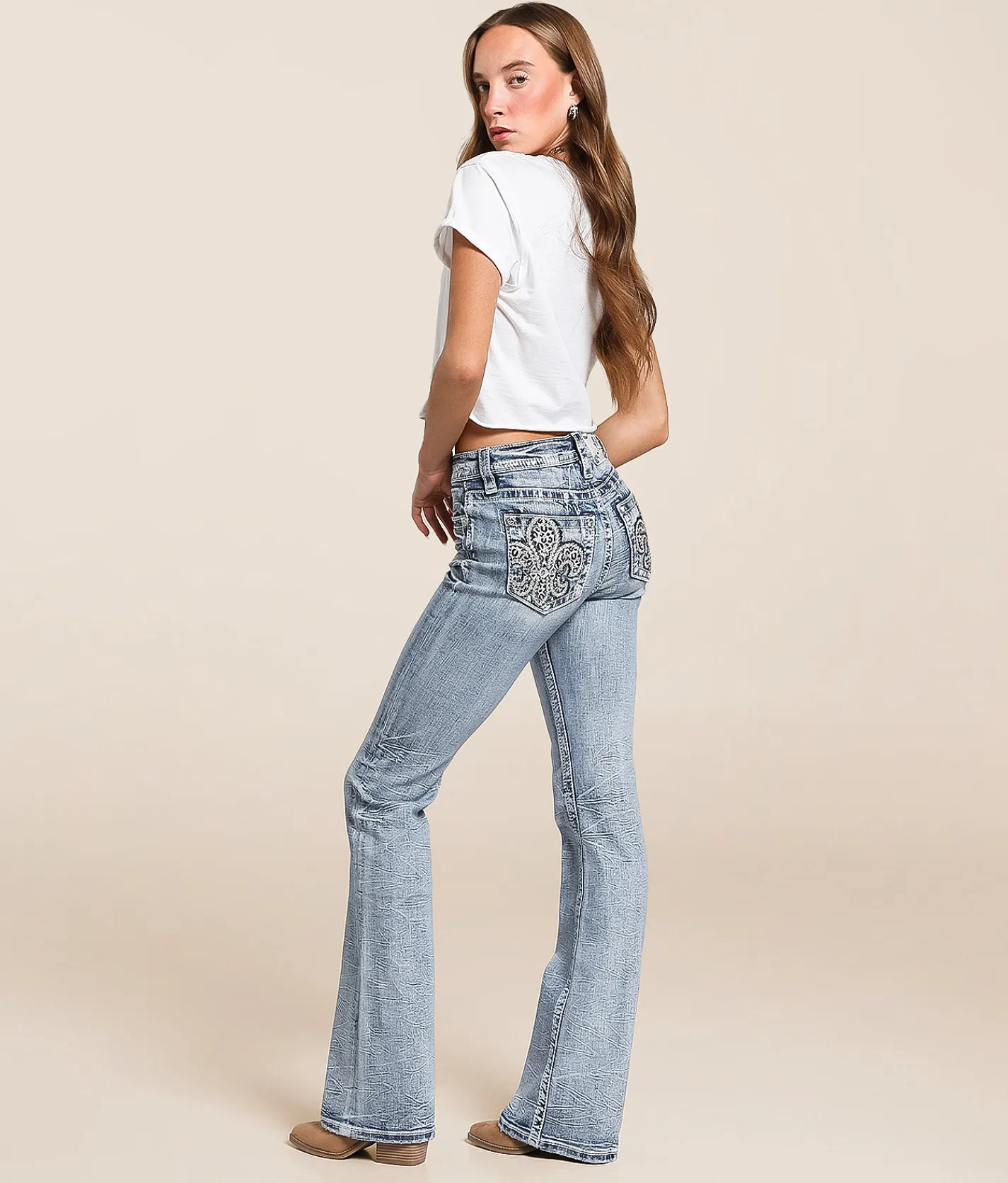 Jeans|Bottoms | Miss Me High Rise Boot Stretch Jean M1015