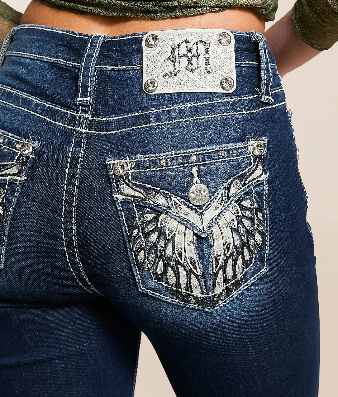 Bottoms | Miss Me High Rise Boot Stretch Jean D1132