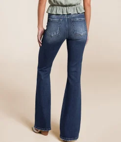 Jeans|Bottoms | Risen High Rise Boot Stretch Jean Light