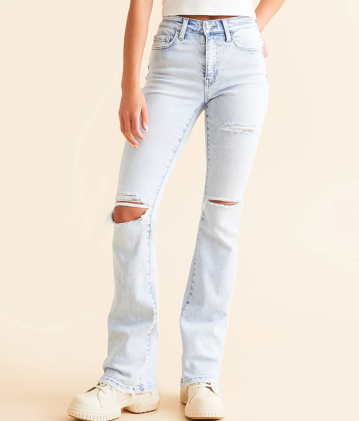 Jeans|Bottoms | Flying Monkey High Rise Boot Stretch Jean Canty