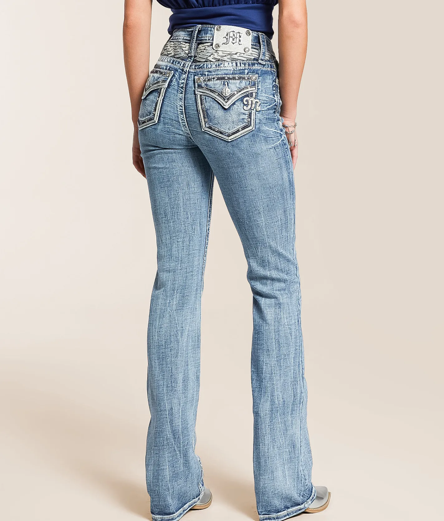 Jeans|Bottoms | Miss Me High Rise Boot Stretch Jean M383