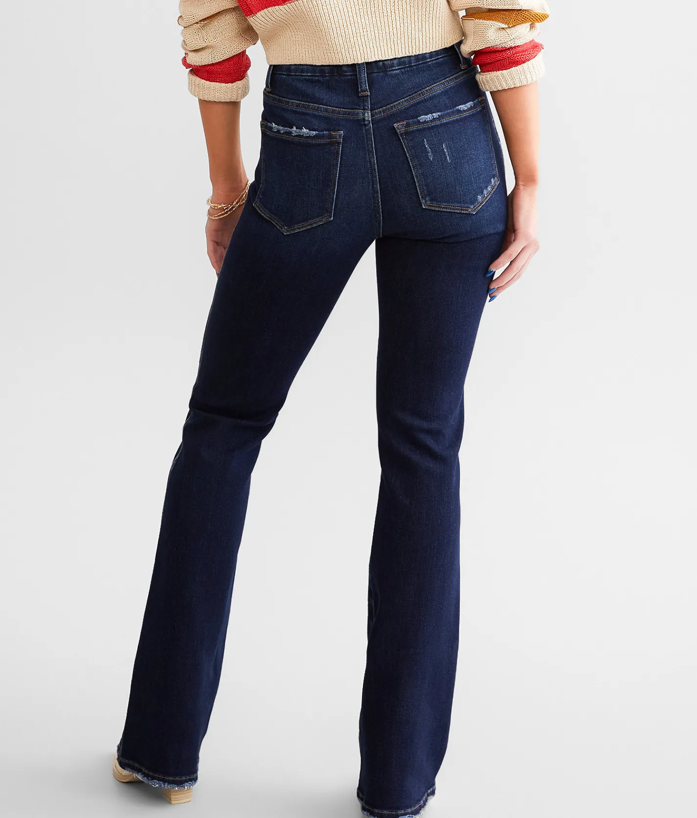 Flying Monkey High Rise Boot Stretch Jean Deginified Online