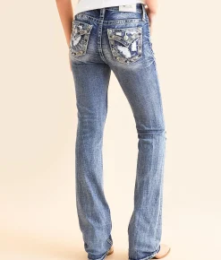 Miss Me High Rise Boot Stretch Jean M860C Clearance