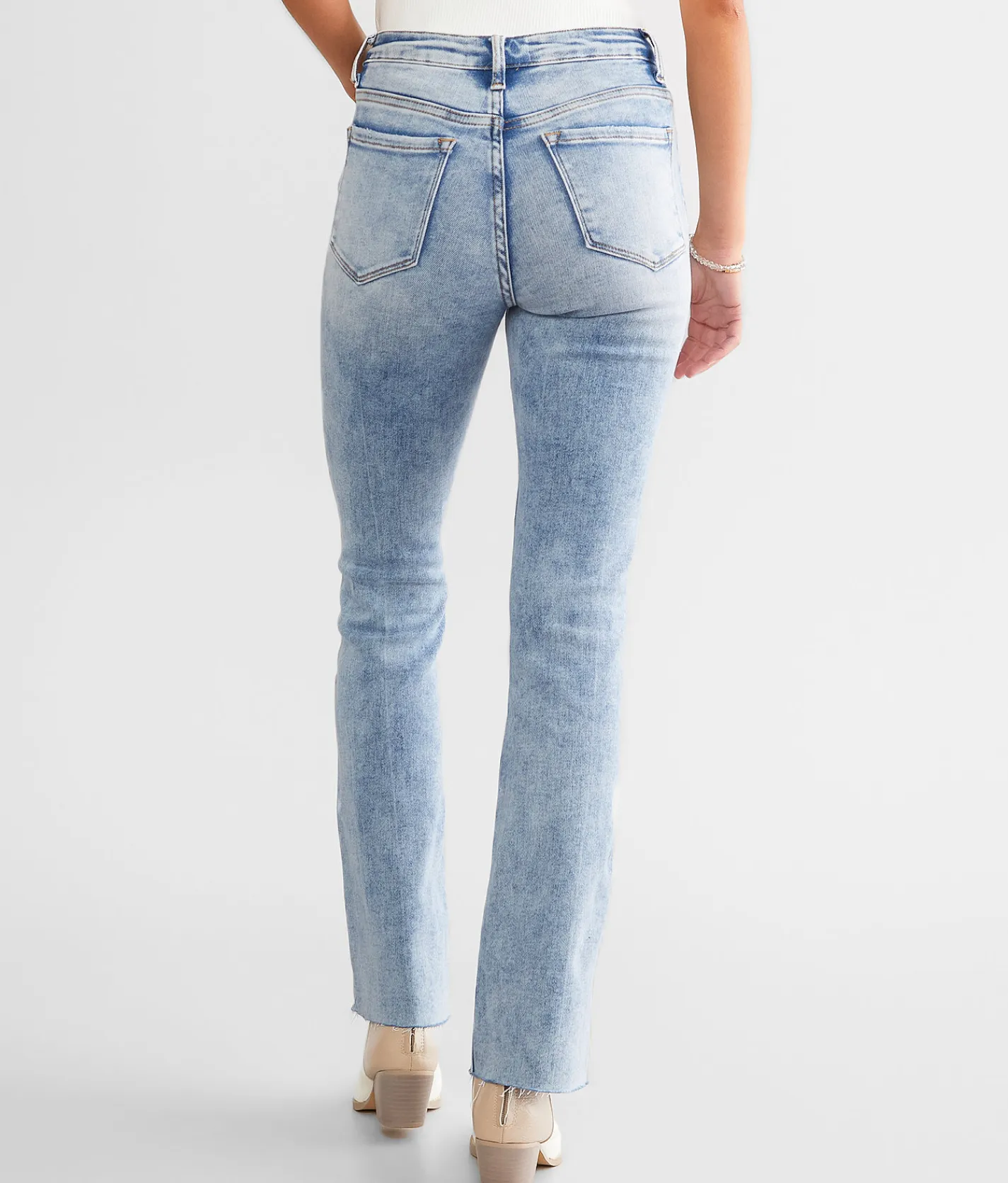 Jeans|Bottoms | VERVET by Flying Monkey High Rise Boot Stretch Jean Exceedingly
