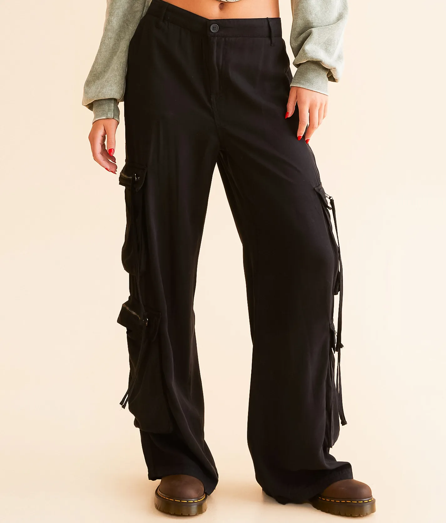 Bottoms | Risen High Rise Cargo Pant Fiesta