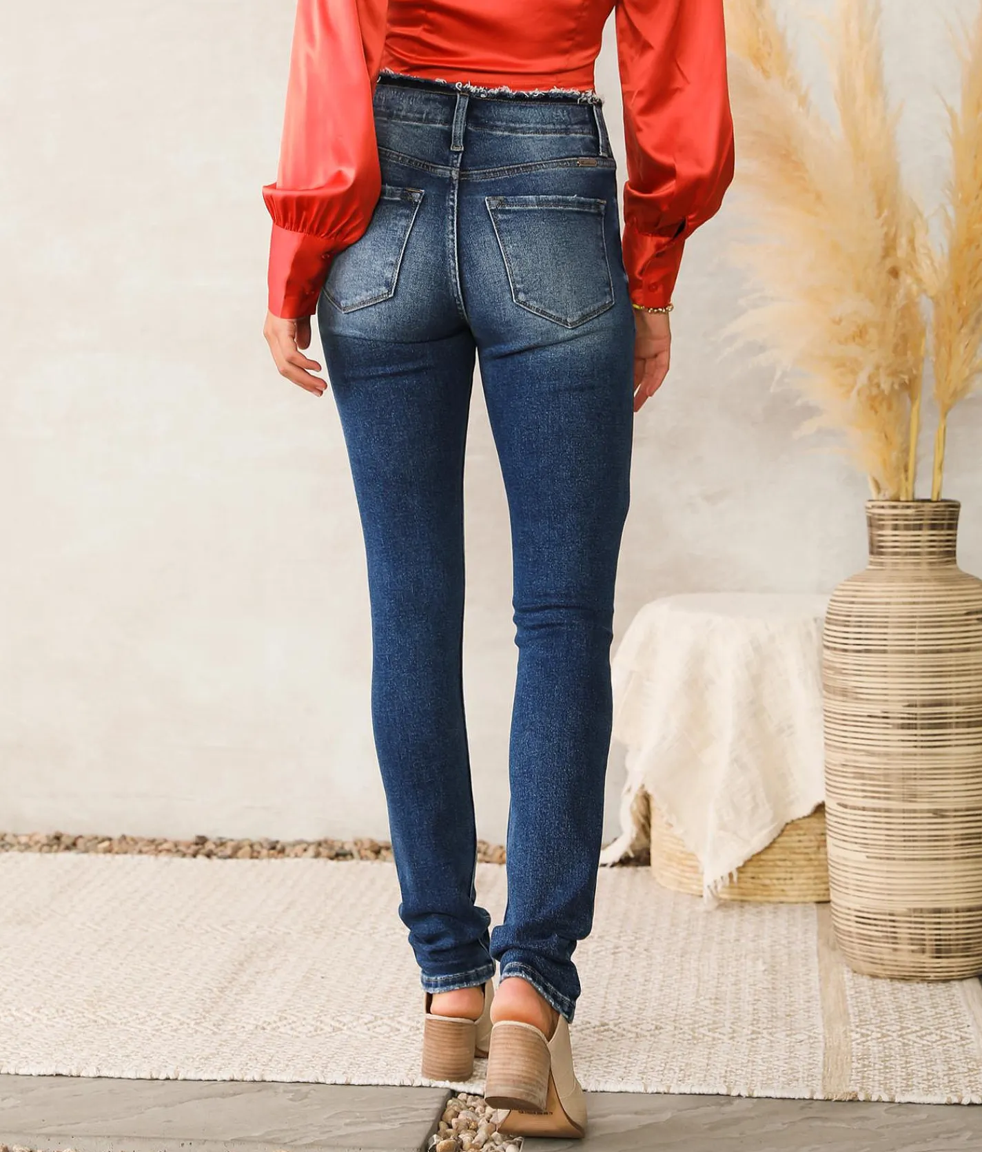 KanCan Signature High Rise Classic Skinny Jean Rebecca Online