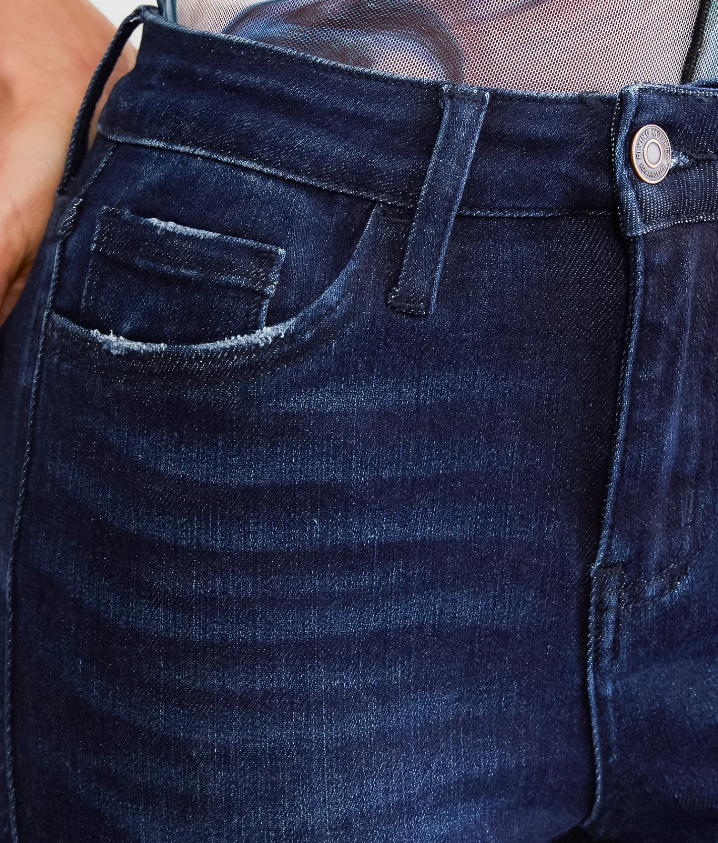 Flying Monkey High Rise Classic Skinny Stretch Jean Inestimably