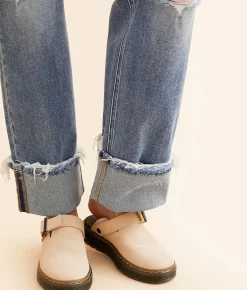 Jeans | Flying Monkey High Rise Classic Straight Stretch Jean Wishfull
