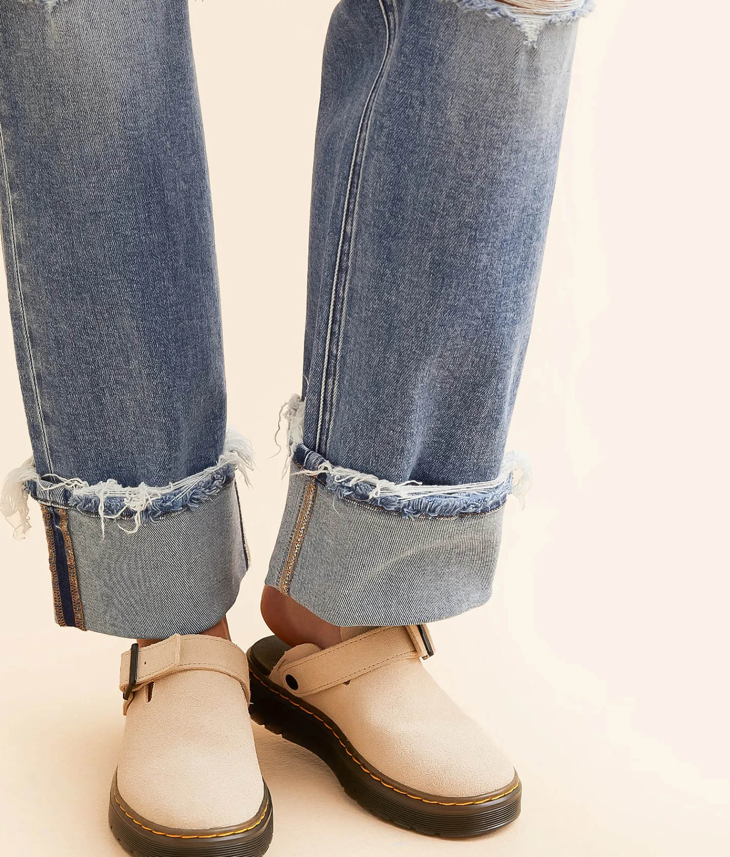 Jeans | Flying Monkey High Rise Classic Straight Stretch Jean Wishfull
