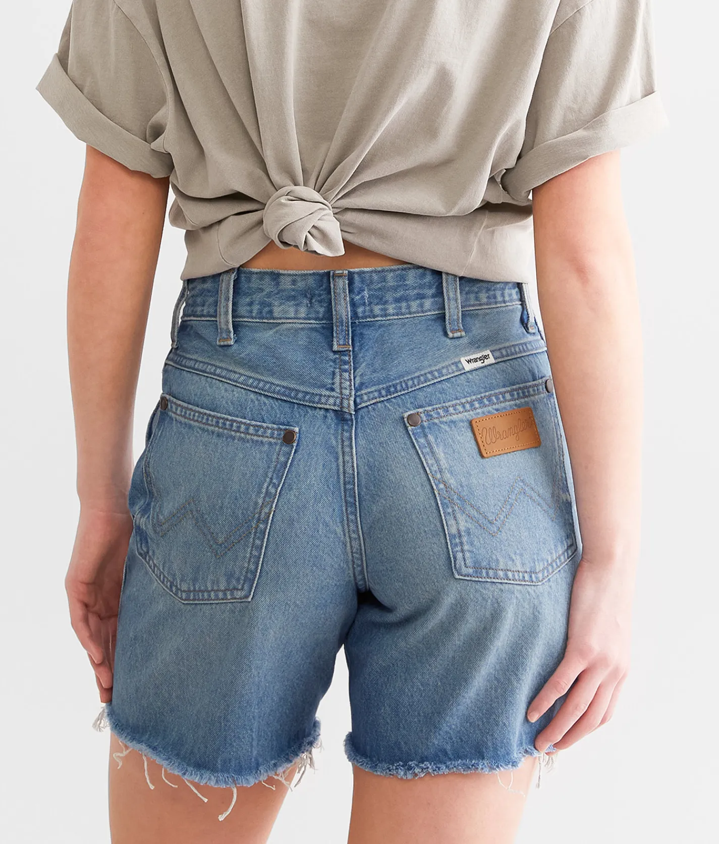 Wrangler® High Rise Cowboy Short Stuntman New