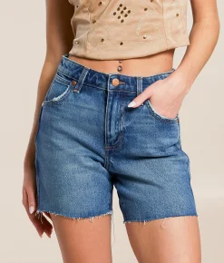 Bottoms|Shorts | Wrangler® High Rise Cowboy Stretch Short Sierra