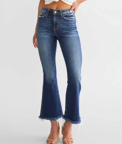 Jeans|Bottoms | Flying Monkey High Rise Cropped Flare Stretch Jean Intuitive