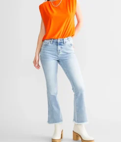 Jeans|Bottoms | Flying Monkey High Rise Cropped Flare Stretch Jean Lean