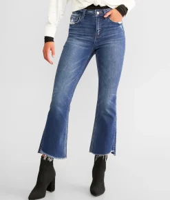 Jeans|Bottoms | Flying Monkey High Rise Cropped Flare Stretch Jean Ingenuity
