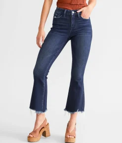 Jeans|Bottoms | Flying Monkey High Rise Cropped Flare Stretch Jean Rapturous