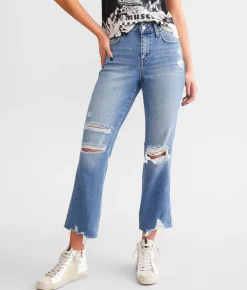 Jeans|Jeans | Flying Monkey High Rise Cropped Straight Stretch Jean Fruitful