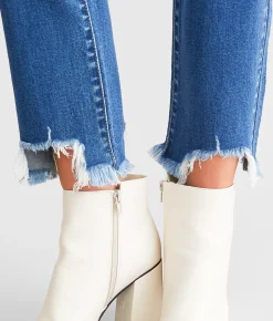 Jeans|Bottoms | KanCan Signature High Rise Cropped Straight Stretch Jean Aurora