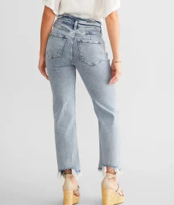 Jeans|Bottoms | KanCan Signature High Rise Cropped Straight Stretch Jean Lindsey