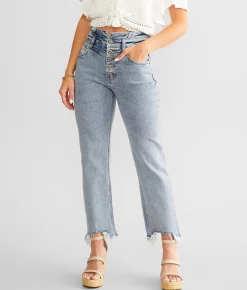 Jeans|Bottoms | KanCan Signature High Rise Cropped Straight Stretch Jean Lindsey