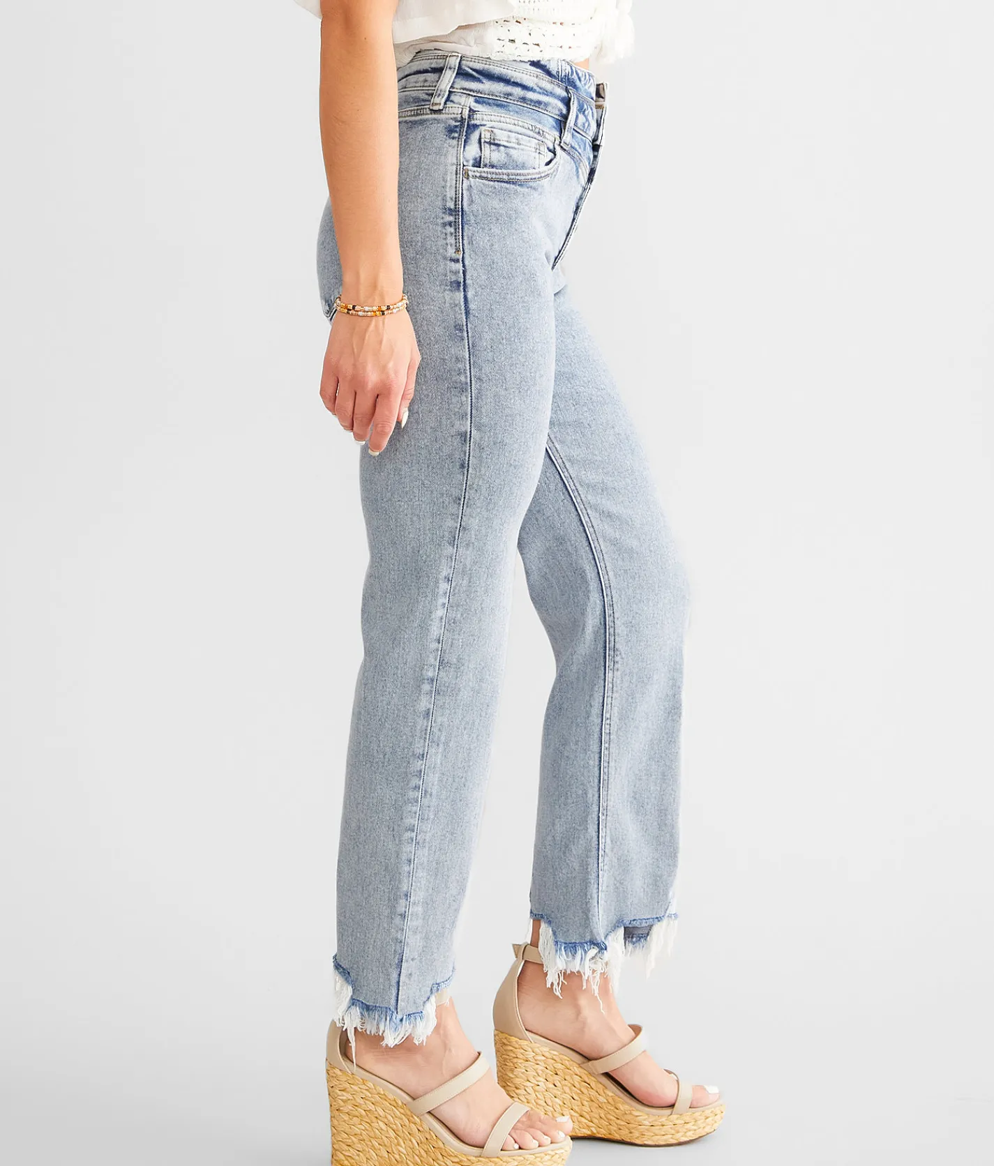 Jeans|Bottoms | KanCan Signature High Rise Cropped Straight Stretch Jean Lindsey