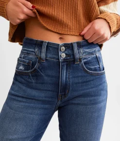 Jeans|Bottoms | KanCan Signature High Rise Cropped Straight Stretch Jean Mandy
