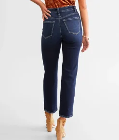 Flying Monkey High Rise Cropped Straight Stretch Jean Liberation