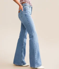 Jeans|Bottoms | Wrangler® High Rise Flare Jean In Trance