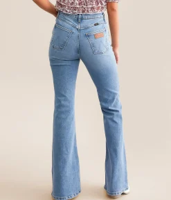 Jeans|Bottoms | Wrangler® High Rise Flare Jean In Trance