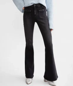 Jeans|Bottoms | Flying Monkey High Rise Flare Stretch Jean Reaffirm