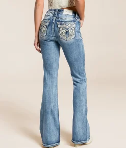 Jeans|Bottoms | Miss Me High Rise Flare Stretch Jean M383
