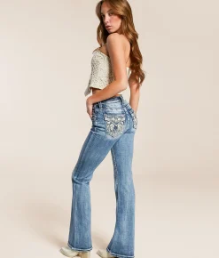Jeans|Bottoms | Miss Me High Rise Flare Stretch Jean M383