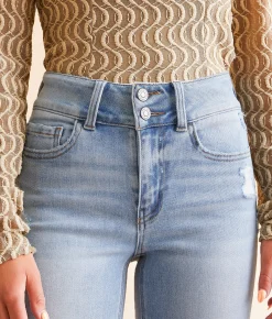 Flying Monkey High Rise Flare Stretch Jean Embody Best