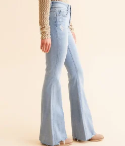 Flying Monkey High Rise Flare Stretch Jean Embody Best