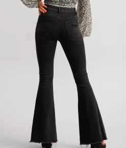 Flying Monkey High Rise Flare Stretch Jean Lilibet Clearance