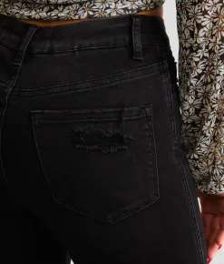 Flying Monkey High Rise Flare Stretch Jean Lilibet Clearance