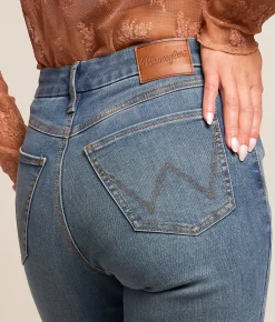 Wrangler® High Rise Flare Stretch Jean Lara Best